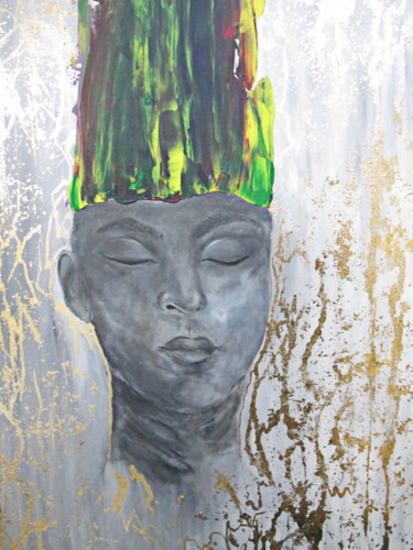Картина под названием "Мечта" - Анастасия Шаверина, Подлинное произведение искусства, Акрил
