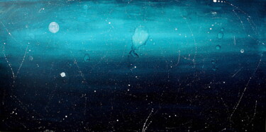 Pittura intitolato "New horizons" da Saverio Filioli Uranio, Opera d'arte originale, Acrilico Montato su Telaio per barella…