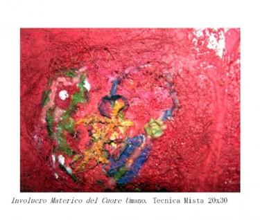 Pittura intitolato "Involucro Materico…" da Savina Tarsitano, Opera d'arte originale