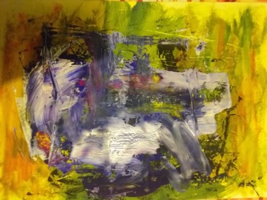 Картина под названием "Моё настроение" - Дарина Савинкина, Подлинное произведение искусства, Гуашь