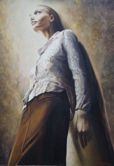 Pittura intitolato "Мечта" da Svetlana Savitskaya, Opera d'arte originale, Olio Montato su Telaio per barella in legno