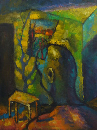 Painting titled "Мистическая комната" by Sayad, Original Artwork