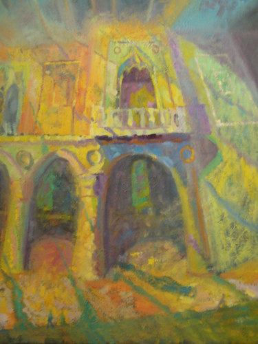 Painting titled "Венеция" by Sayad, Original Artwork