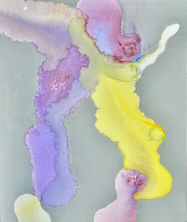 Malerei mit dem Titel "Nature#01" von Sayaka Asai, Original-Kunstwerk, Acryl