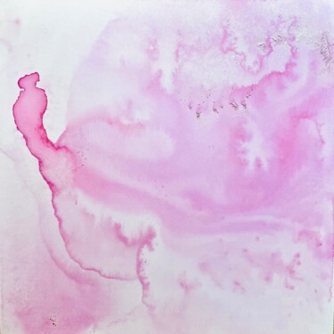 Malerei mit dem Titel "Fleur de givre #03" von Sayaka Asai, Original-Kunstwerk, Acryl