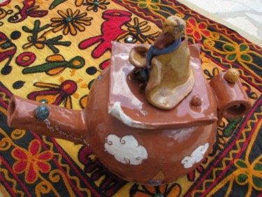 Sculpture intitulée "thé-iere" par Stef B, Œuvre d'art originale