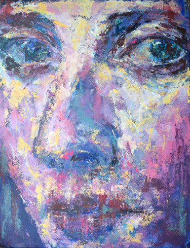 Close Up Painting titled "Close Up" by Sbboursot, Original Art, Acrylic