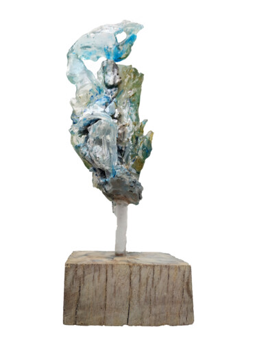 Sculpture titled "Petit Plaisir 4" by Sbboursot, Original Artwork, Resin