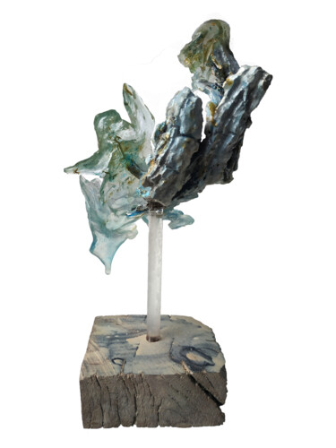 Sculpture intitulée "Petit Plaisir 3" par Sbboursot, Œuvre d'art originale, Résine