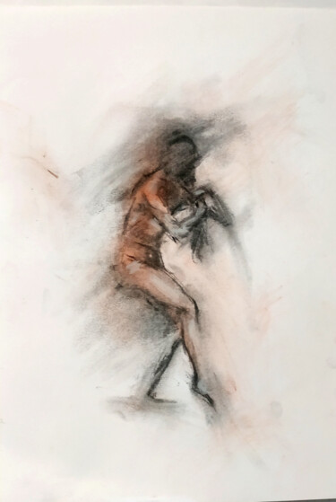 Disegno intitolato "Exercise 1" da Sbboursot, Opera d'arte originale, Carbone
