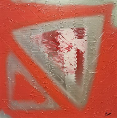 Peinture intitulée "" DIAMOND 040 "" par Scaasi, Œuvre d'art originale, Acrylique