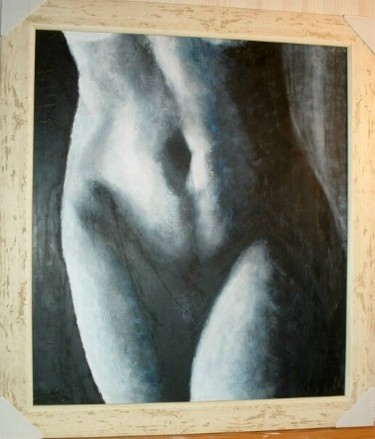 Peinture intitulée "Nu" par Francis Privet, Œuvre d'art originale