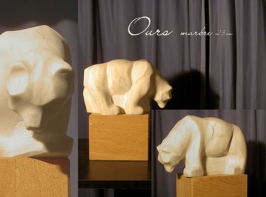 Sculpture intitulée "l' ours" par Domitille Et David Schneider, Œuvre d'art originale