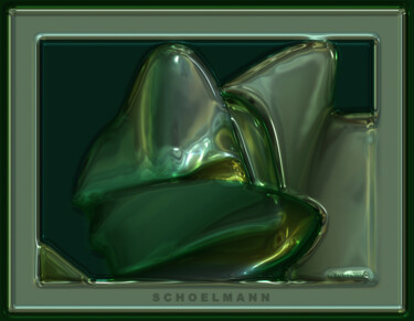 Malerei mit dem Titel "K2" von Schoelmann, Original-Kunstwerk, Digitale Malerei