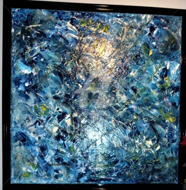 Painting titled "art abstrait  la da…" by Patrice Schreiber, Original Artwork, Acrylic