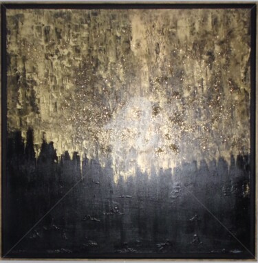 Peinture intitulée "le brillant de l or…" par Patrice Schreiber, Œuvre d'art originale, Acrylique