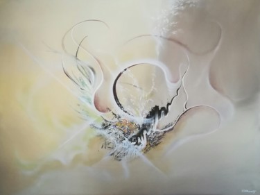Painting titled "SYMBIOSE   (Reprodu…" by Virginie Schwartz, Original Artwork, Acrylic