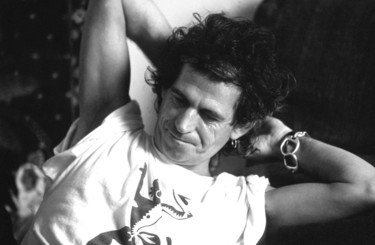Keith Richards Photographie intitulée "Keith Richards" par Pierre Schwartz, Œuvre d'art originale, Photographie argentique