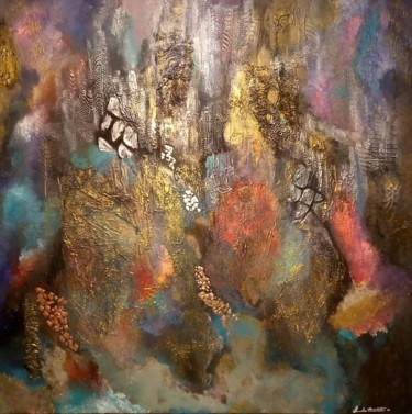Painting titled "Imaginarium" by Sandra Contente, Original Artwork, Acrylic