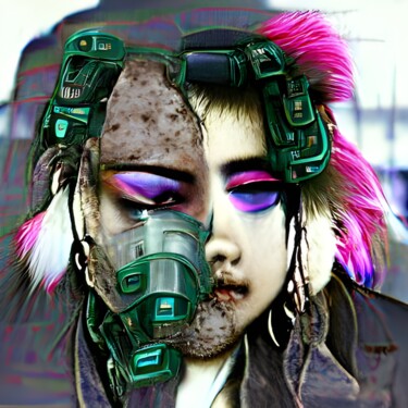 Digital Arts titled "Dirt and Grunge Cyb…" by Scorpion Design, Original Artwork, 2D Digital Work