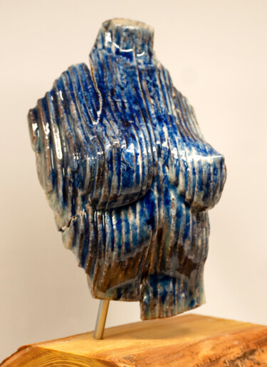 Skulptur mit dem Titel "Female Torso Fragme…" von Scott Camazine, Original-Kunstwerk, Keramik