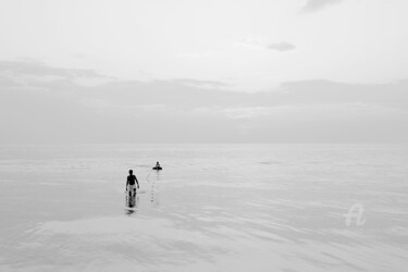 Photography titled "Ocean fishermen - K…" by Scott Gregory Banner, Original Artwork, Digital Photography