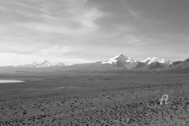 Фотография под названием "Mountain range - ne…" - Scott Gregory Banner, Подлинное произведение искусства, Цифровая фотография