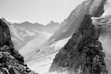 Photography titled "Les Grands Montets…" by Scott Gregory Banner, Original Artwork, Analog photography