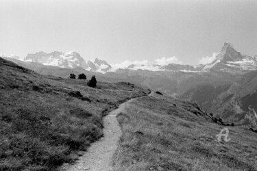 Photography titled "Monte Rosa and Matt…" by Scott Gregory Banner, Original Artwork, Analog photography