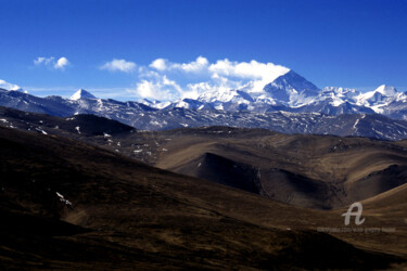 Photography titled "Mount Everest and c…" by Scott Gregory Banner, Original Artwork, Analog photography