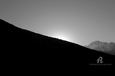 Photography titled "Mountains and trekk…" by Scott Gregory Banner, Original Artwork, Digital Photography