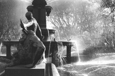 Fotografía titulada "Archibald Fountain…" por Scott Gregory Banner, Obra de arte original, Fotografía analógica
