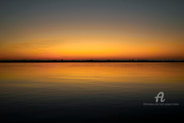 Photography titled "River at sunrise -…" by Scott Gregory Banner, Original Artwork, Digital Photography