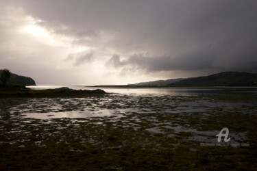Photography titled "Loch and storm clou…" by Scott Gregory Banner, Original Artwork, Digital Photography