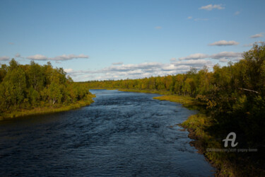 Fotografia intitulada "Remote river - near…" por Scott Gregory Banner, Obras de arte originais, Fotografia digital