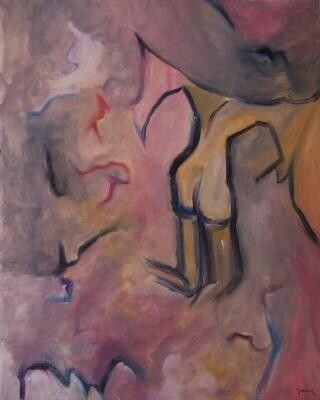 Картина под названием "Taking Flight" - Scott Spencer, Подлинное произведение искусства, Масло Установлен на Деревянная рама…