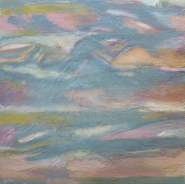 Peinture intitulée "Foggy Lowlands" par Scott Spencer, Œuvre d'art originale, Acrylique Monté sur Châssis en bois