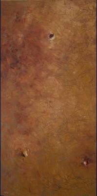 Картина под названием "Pointillism" - Scott Spencer, Подлинное произведение искусства, Масло Установлен на Деревянная рама д…
