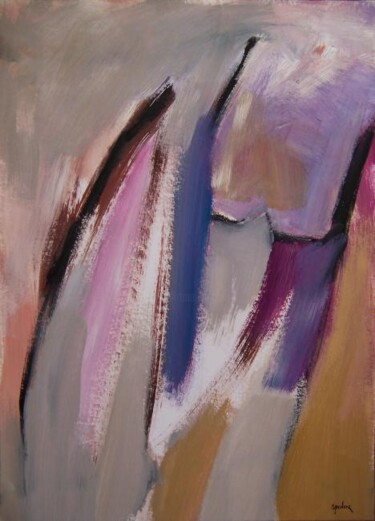 Malerei mit dem Titel "Three Muses" von Scott Spencer, Original-Kunstwerk, Öl