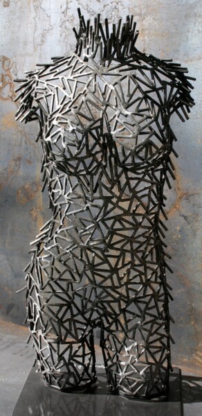 Sculpture titled "Splinters of venus" by Scott Wilkes, Original Artwork, Metals