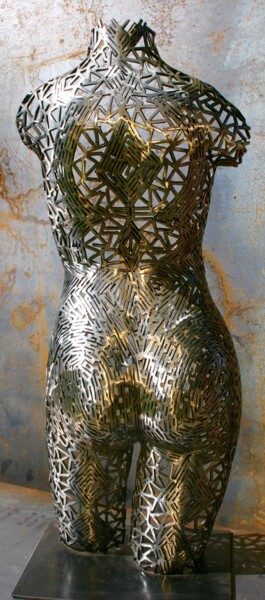 Sculpture titled "Dreamcatcher" by Scott Wilkes, Original Artwork, Metals