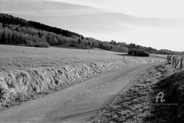 Rural road Photographie intitulée "Rural road" par Scott Gregory Banner, Œuvre d'art originale, Photographie argentique