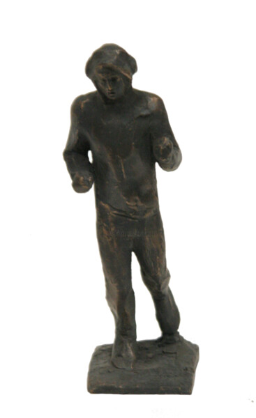 Sculpture titled "Runner" by Alexander Eremin, Original Artwork, Bronze