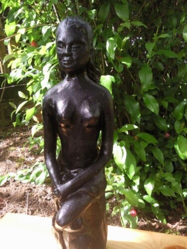 Sculpture intitulée "L’Egyptienne" par Simone Puybaret, Œuvre d'art originale