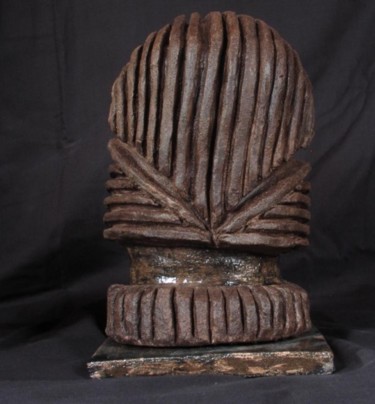 Sculpture intitulée "internal certamen (…" par Esco, Œuvre d'art originale, Terre cuite