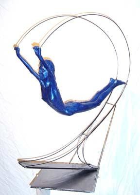 Sculpture intitulée "Carpe diem" par Emma Sculpteur, Œuvre d'art originale, Techniques mixtes