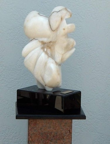 Sculpture titled "Jo Casta" by Richard Beaulieu, Original Artwork, Stone