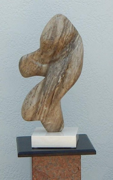 Sculpture titled "Horseplay" by Richard Beaulieu, Original Artwork, Stone