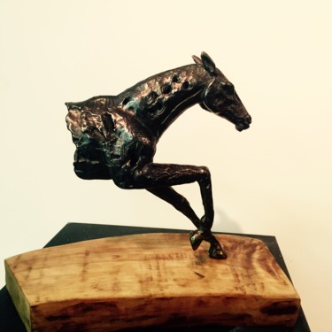 Sculpture intitulée "Cheval I" par Mireille Coti De Gelmini, Œuvre d'art originale