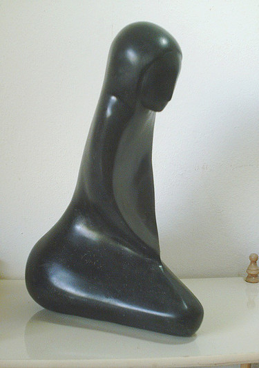 Sculpture intitulée "soumission" par Alg, Œuvre d'art originale, Pierre
